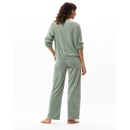 Velvet homewear set RELAX in cotton | Le Chat