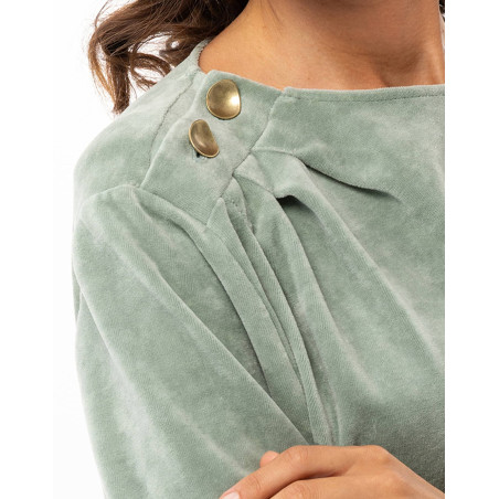 Ensemble homewear en velours RELAX | Le Chat