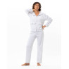 Zipped velvet homewear set RELAX Grey