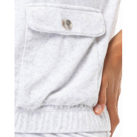 Ensemble jogging zippé en velours RELAX | Le Chat