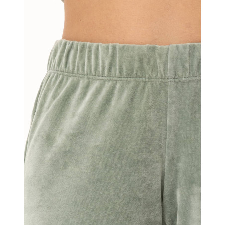 Zipped velvet jogging set RELAX in cotton | Le Chat