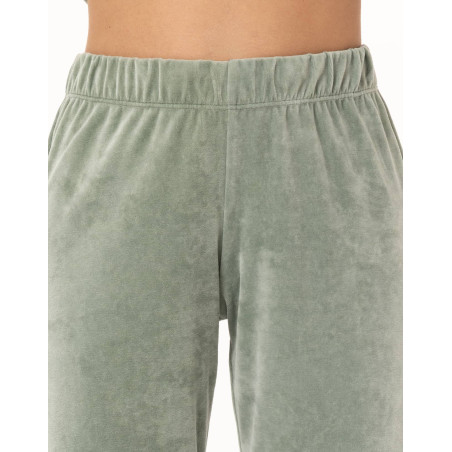 Ensemble jogging zippé en velours RELAX | Le Chat