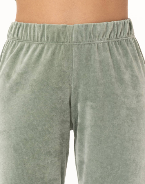 Ensemble homewear zippé en velours RELAX Kaki