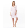 Cotton nightdress GARDEN Pink