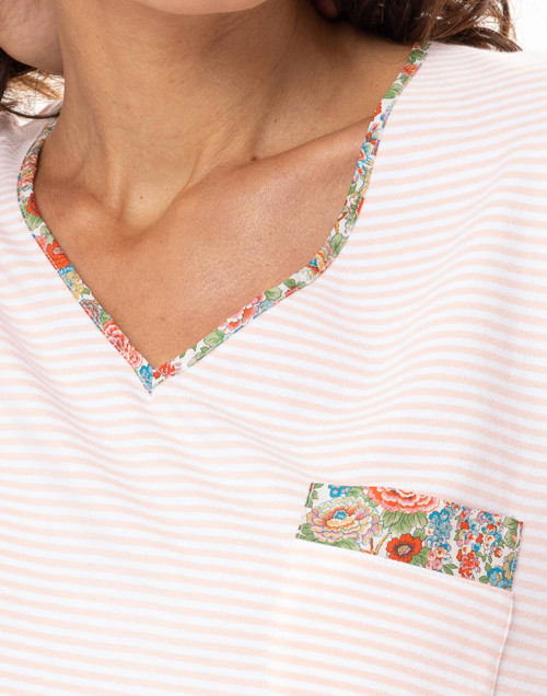 Cotton pyjamas GARDEN Pink