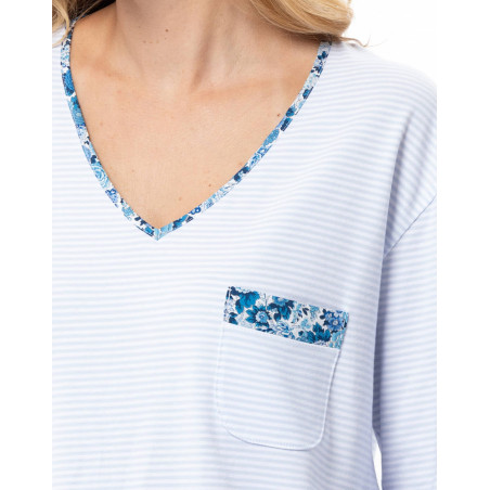 Pyjama GARDEN en coton pour l'été | Le Chat