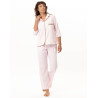 Button-up cotton pyjamas GARDEN Pink