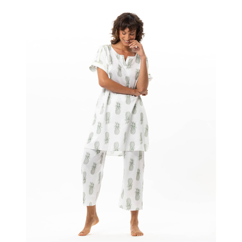 Cotton tunic set ACAPULCO | Le Chat
