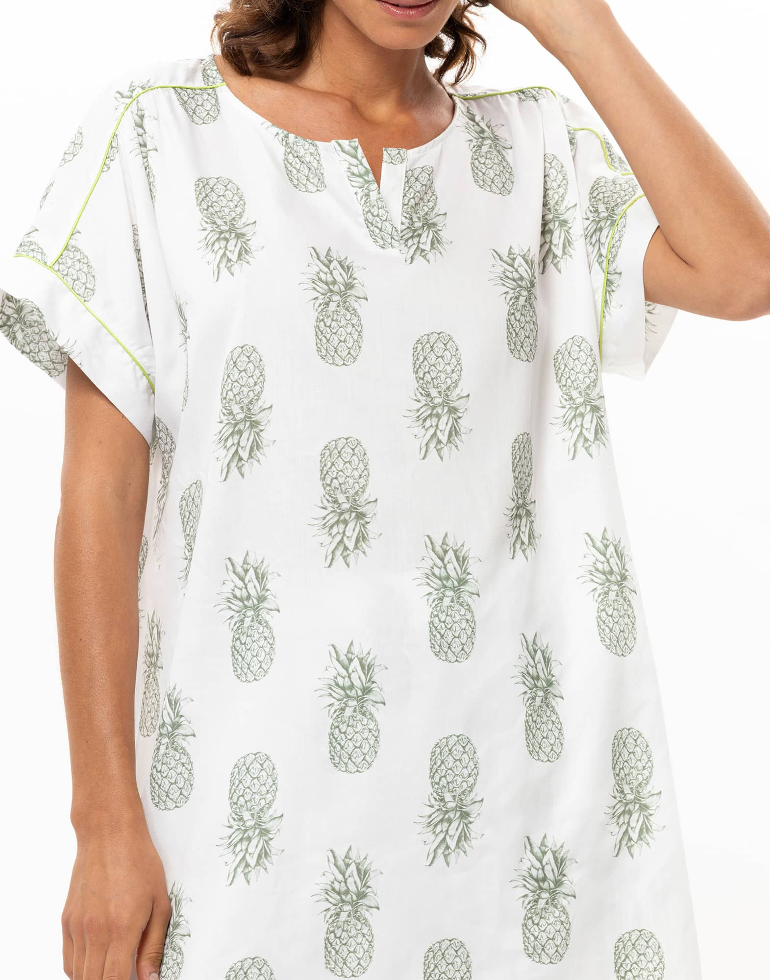 Ensemble tunique ACAPULCO en satin de coton | Le Chat