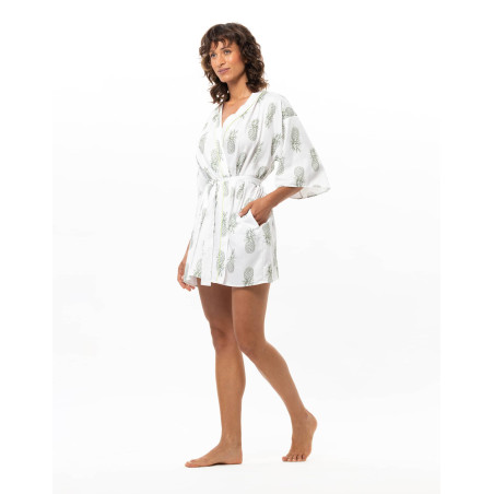 Cotton kimono ACAPULCO | Le Chat