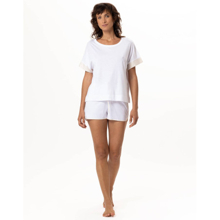 Pyjama short AMY en coton | Le Chat