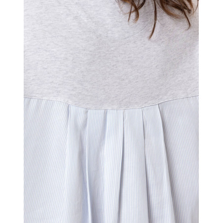 Chemise de nuit AMY en coton-modal | Le Chat