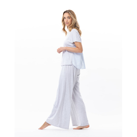 Modal Cotton Pyjamas AMY Grey Sky | Le Chat