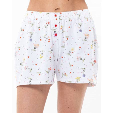Cotton Short Pyjamas DAYSI White | Le Chat