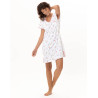Cotton nightdress DAYSI White