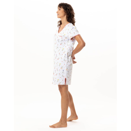 Cotton nightdress DAYSI | Le Chat