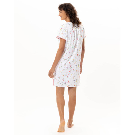 Chemise de nuit en coton DAISY | Le Chat