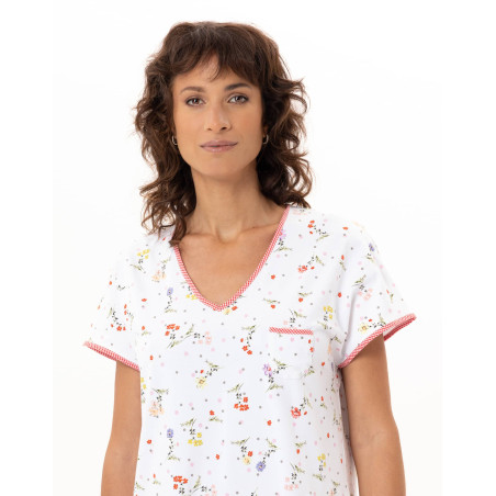 Cotton nightdress DAYSI | Le Chat