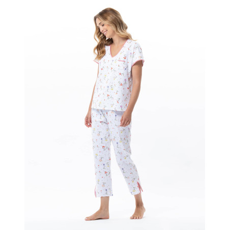 Pyjama en coton DAISY | Le Chat