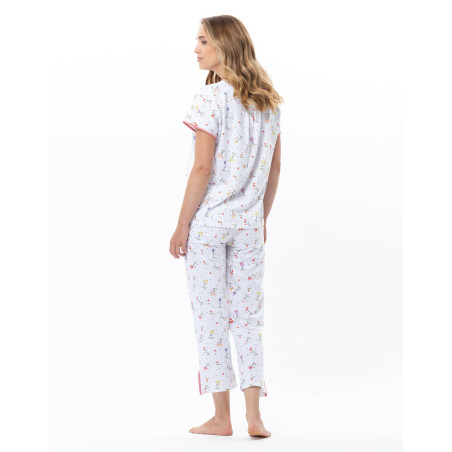 Pyjama en coton DAISY | Le Chat