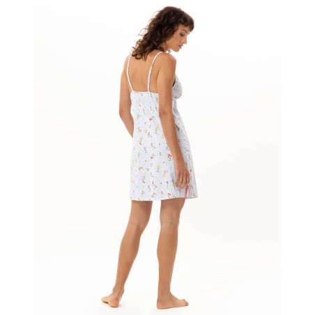 Cotton Nightdress DAYSI Sky | Le Chat