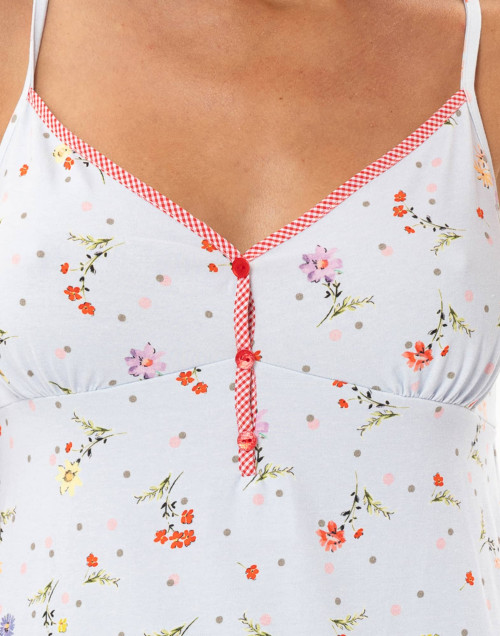 Nuisette en coton DAISY Ciel