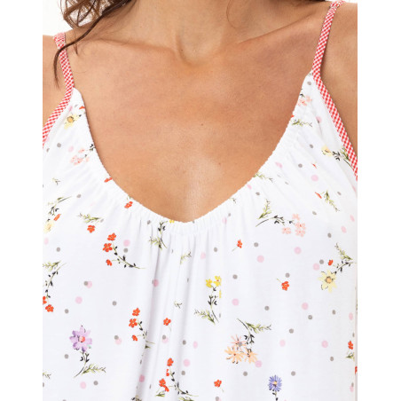 Cotton jumpsuit DAISY White