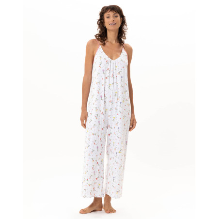 Cotton jumpsuit DAISY White