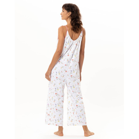 Cotton jumpsuit DAISY White