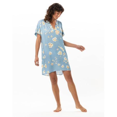Chemise de nuit en viscose fluide EDEN | Le Chat