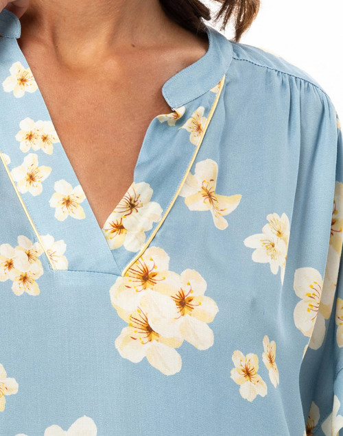 Chemise de nuit en viscose EDEN Azur