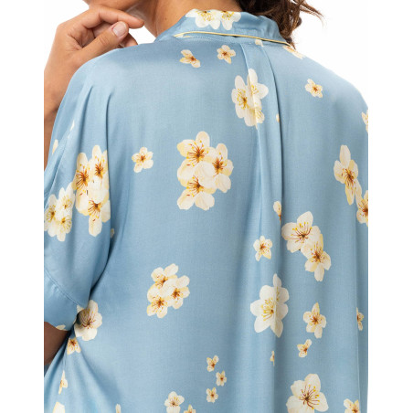 Pyjama boutonné en viscose EDEN | Le Chat