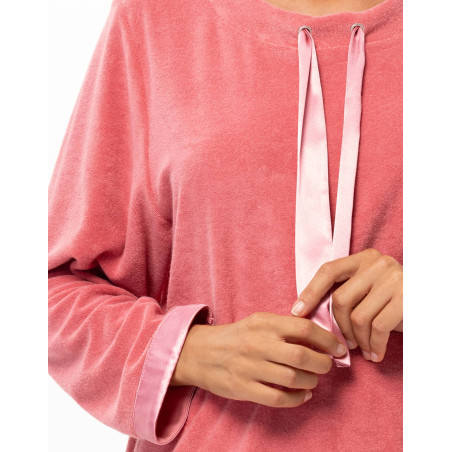 Ensemble homewear en bouclette éponge GELATO | Le Chat