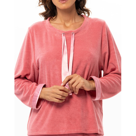 Terry-cloth loungewear set GELATO | Le Chat