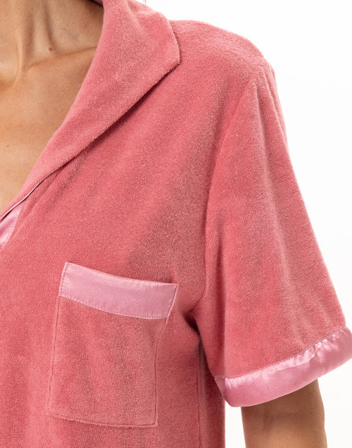 Robe en bouclette éponge GELATO Fraise