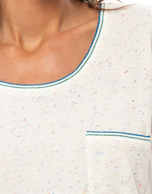 Robe en coton KARMA Ecru
