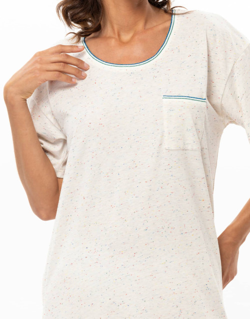 Robe en coton KARMA Ecru