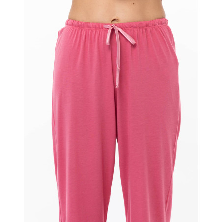 Pyjama en coton-modal MILY Fraise | Le Chat