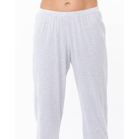 Pyjama boutonné coton-modal MILY | Le Chat