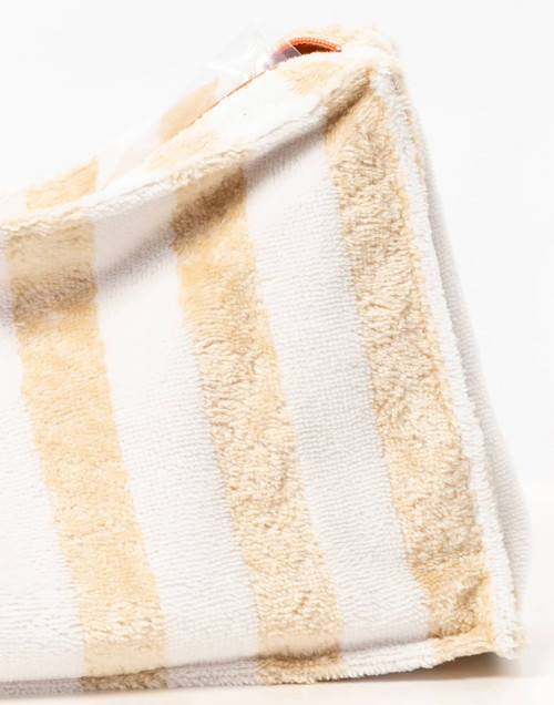 Terry-cloth pouch TRANSAT White / Beige