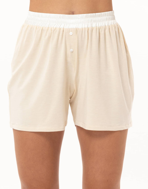 Pyjama short en modal NINA Vanille