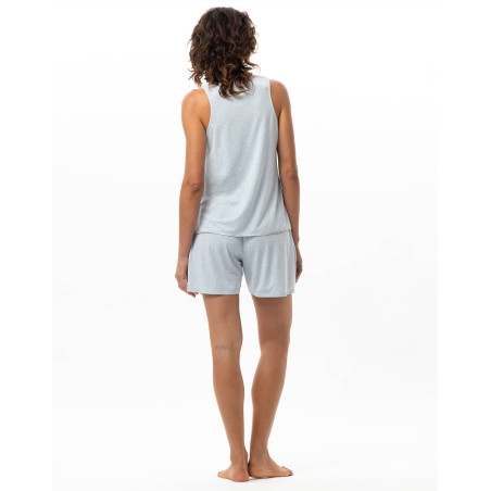 Modal Short Pyjamas NINA Blue | Le Chat