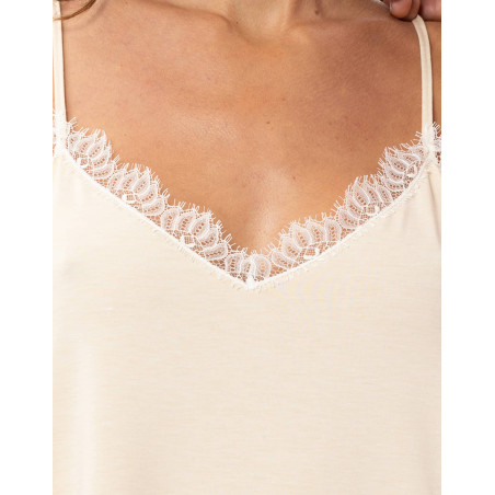 Modal Nightdress NINA Vanilla | Le Chat