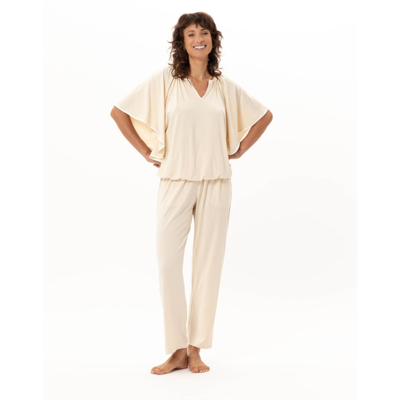 Modal Homewear Set NINA Vanilla | Le Chat