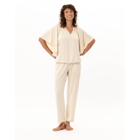 Ensemble homewear en modal NINA finitions satin | Le Chat