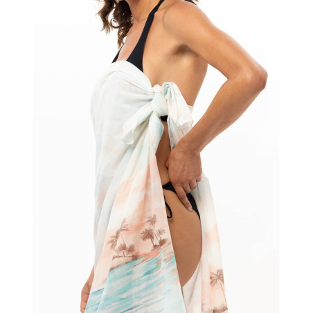Cotton voile pareo SUNSET| Le Chat