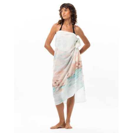 Cotton voile pareo SUNSET| Le Chat