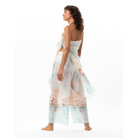 Cotton voile pareo SUNSET| Le Chat