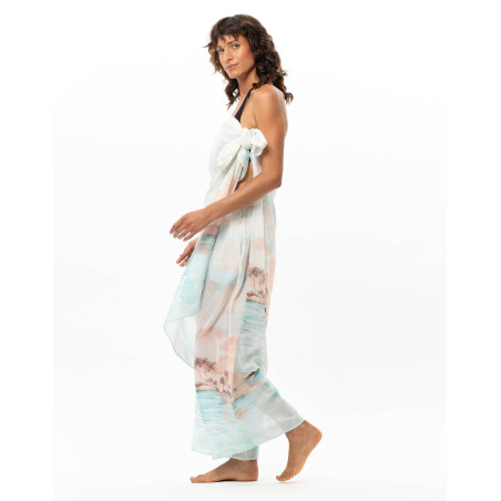 Cotton voile pareo SUNSET| Le Chat