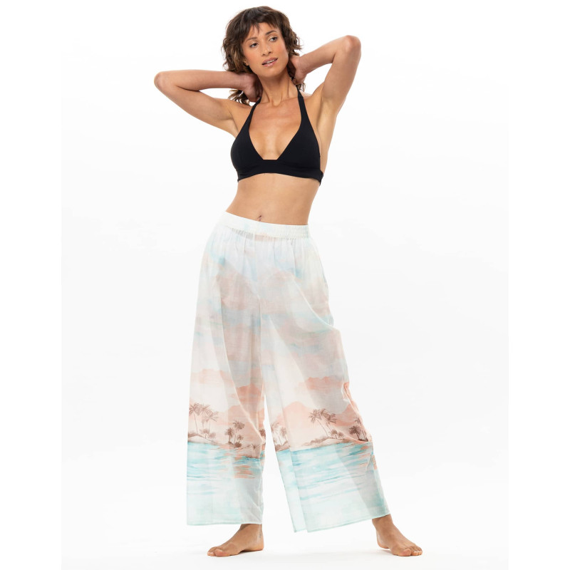 Cotton Voile Trousers SUNSET | Le Chat